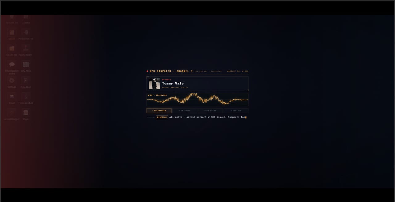 Homicide Desk Patch Notes